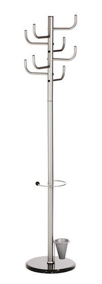 Alco Al-2802 Kapstok Metaal Zilver 8 Haken