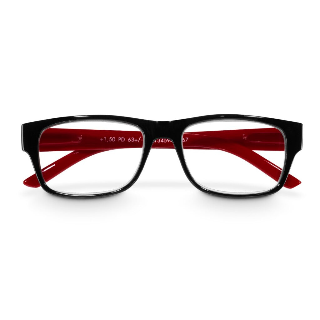 Hama Leesbril +1.5 Dtp Zwart/Rood