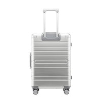 Alumaxx Ju-45190 Aluminium Koffer Gravity + 4 Wielen 56X37X21 Cm Zilver