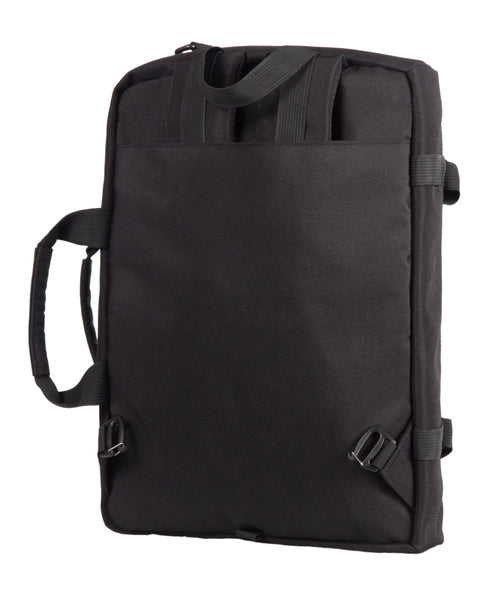 Juscha Ju-46201 Multi 3 In 1 Tas Rpet Zwart Laptop-, Rug- En Schoudertas Materiaal: Gerecycled Pet