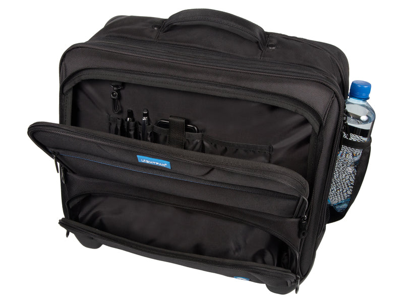 Juscha Ju-46215 Laptoptrolley Rpet Zwart 38X45X23Cm Materiaal: Gerecycled Pet