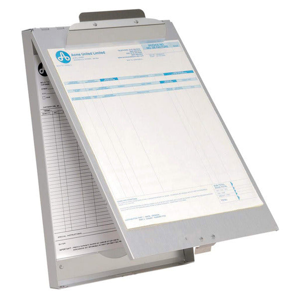 Westcott Ac-E17003 Klembord Met Opbergvak Aluminium A4 (9"X 12") Open