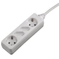 Hama Distribution Panel 4 Sockets Child-Proof 1.4 M White