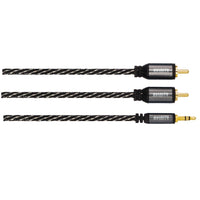 Avinity Audiokabel 2 Cinch-Stekkers - 3,5-Mm-Jack Stereo 1,5 M