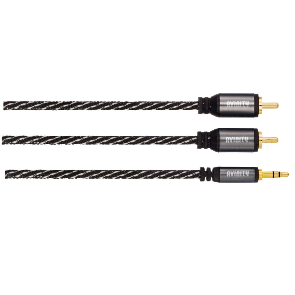 Avinity Audiokabel 2 Cinch-Stekkers - 3,5-Mm-Jack Stereo 3,0 M