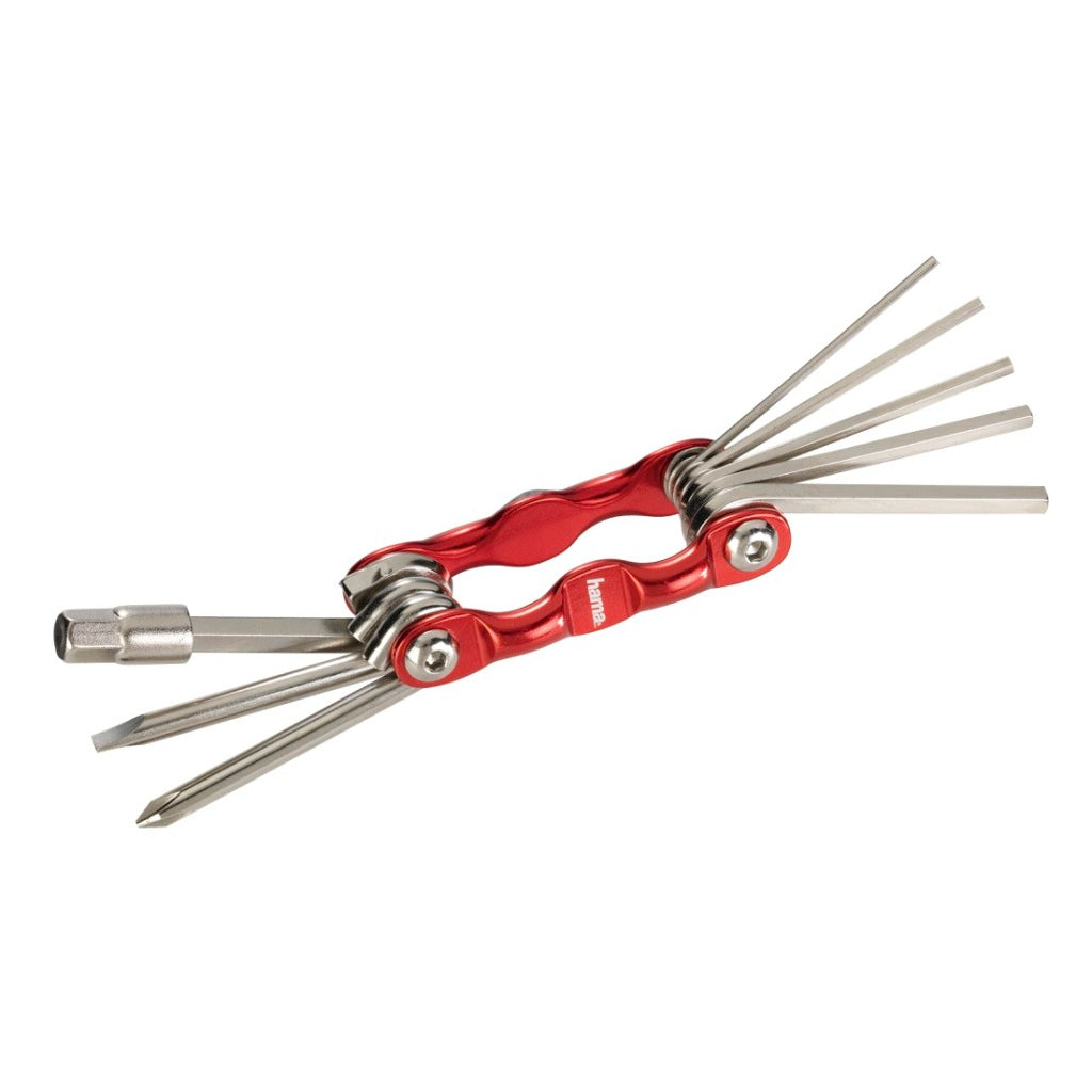 Hama Inklapbaar Mini-Gereedschap Voor De Fiets 9-Delig