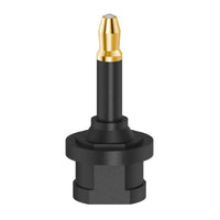 Hama Odt-Adapter Toslink-Koppeling - Optische 3,5-Mm-Stekker Verguld
