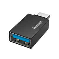 Hama Usb-Otg-Adapter Usb-C-Stekker - Usb-Aansluiting Usb 3.2 Gen1 5 Gbit/S