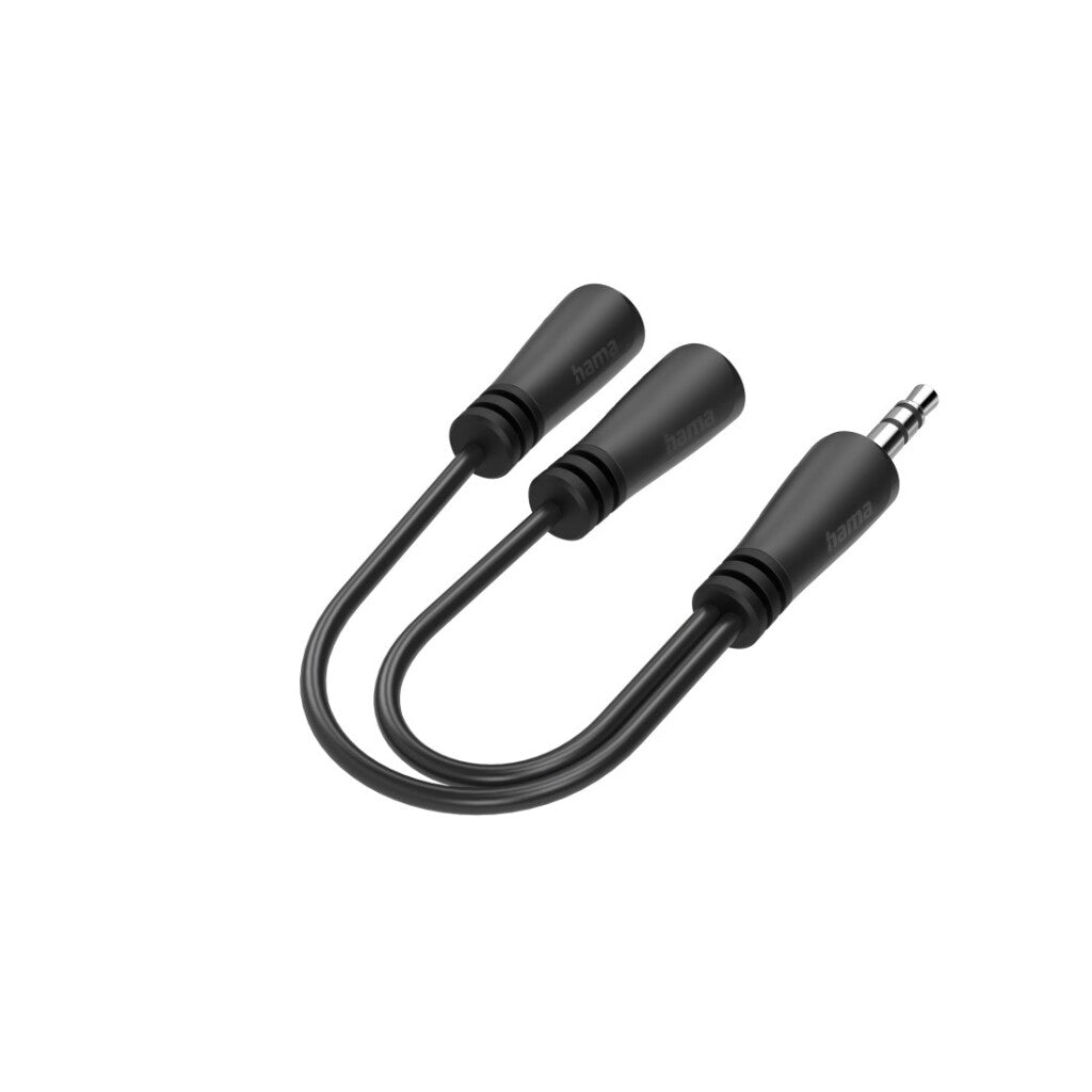 Hama Audio-Splitter 3,5-Mm-Jack-Stekker- 2X 3,5Mm-Jack-Aansluiting Stereo