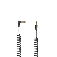 Hama Spiraalkabel Flexi-Slim 3,5-Mm-Jack-St. 90&Deg;- Stekker Stereo 1,5 M