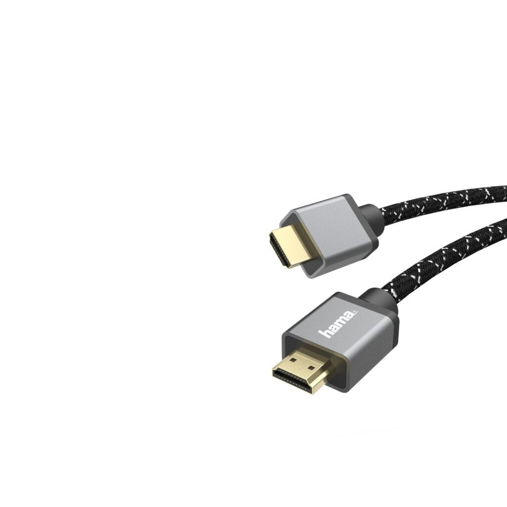 Hama Ultra High Speed Hdmi Kabel Verguld 8K 3 M Aluminium/Zwart