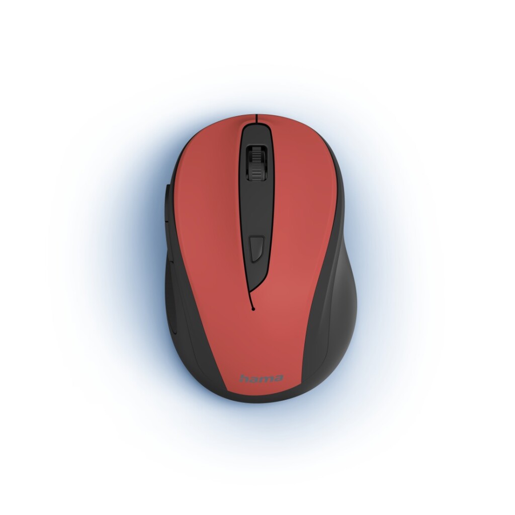 Hama Optische Draadl. Muis 6 Knoppen Mw-400 V2 Ergo. Usb-Ont. Sienna-Rood