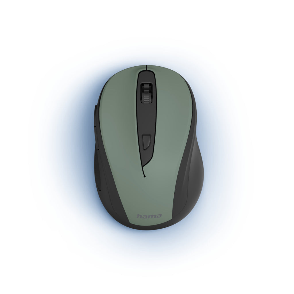 Hama Optische Draadl. Muis 6 Knoppen Mw-400 V2 Ergo. Usb-Ont. Opaalgroen