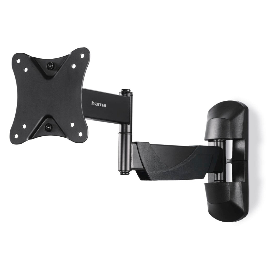 Hama Tv Muurbeugel Draaibaar Kantelbaar Uittrekbaar Schermen 10-26 Inch Zwart
