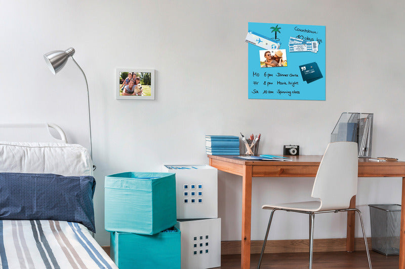 Sigel Si-B1103 Glasmagneetbord Be!Board 450X450Mm Blauw