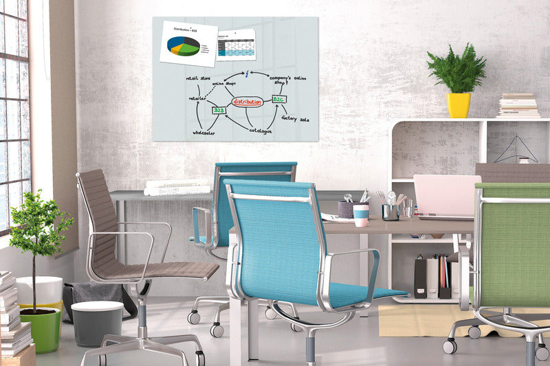 Sigel Si-B1400 Glasmagneetbord Be!Board 1200X900Mm Wit