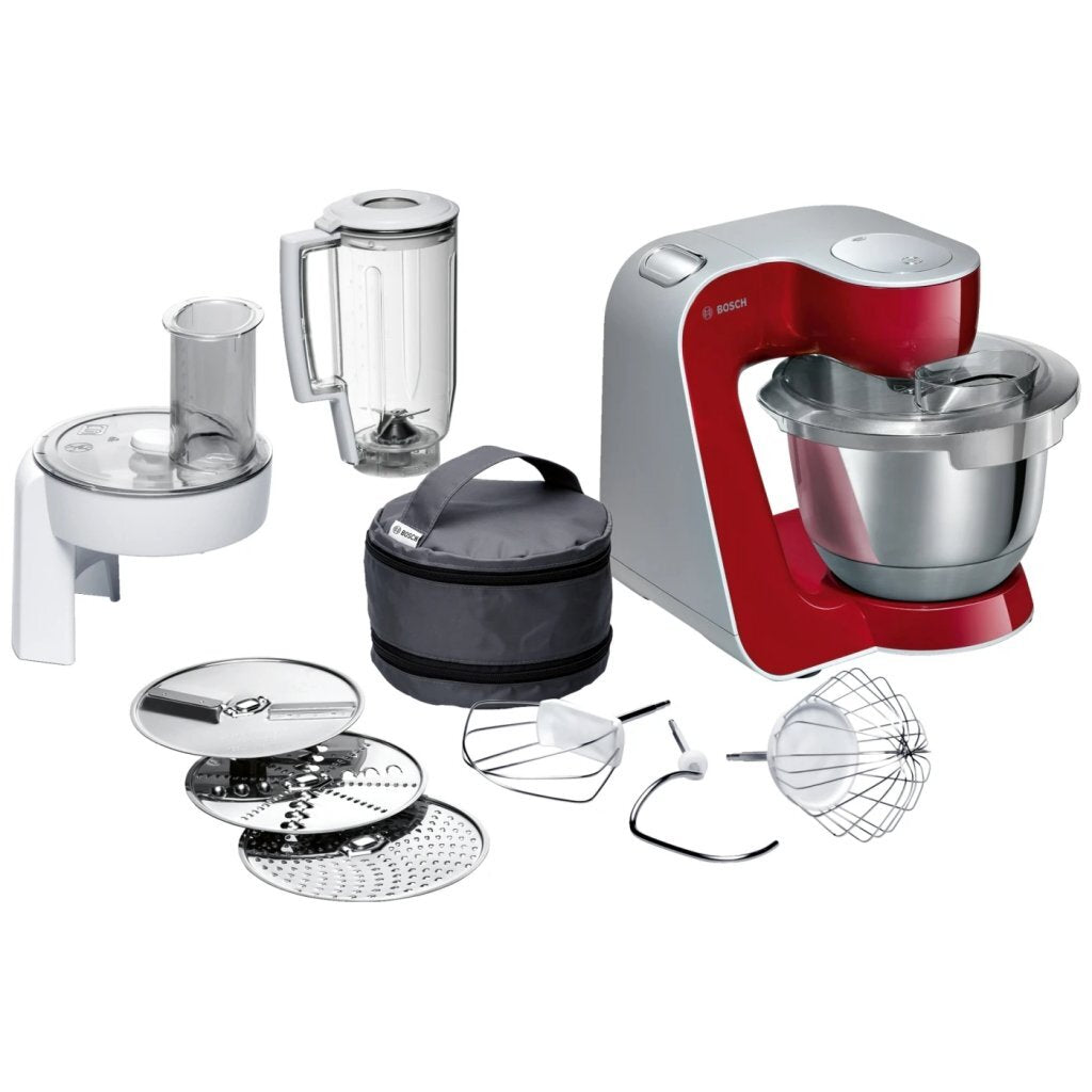 Bosch Mum5X720 Keukenmachine Rood/Zilver