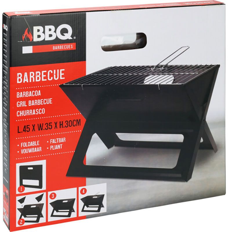 Opvouwbare Barbecue - Inklapbaar - Voor Camping, Strand En Park