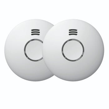 Profile Optical Rookmelder 85Db Draadloos Koppelbaar Kit 2 Stuks
