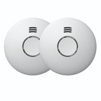 Profile Optical Rookmelder 85Db Draadloos Koppelbaar Kit 2 Stuks