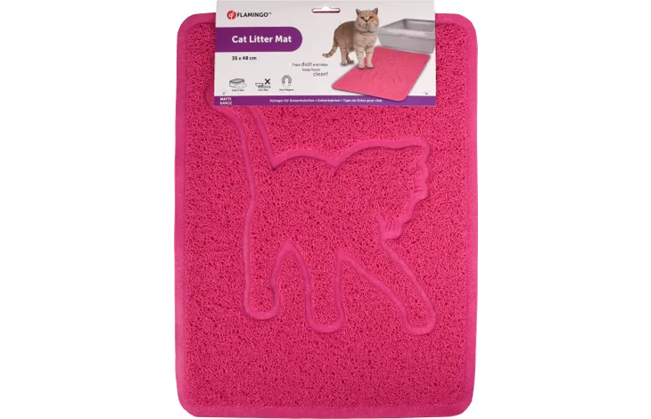 Kattenbakmat Rosie Matti Fuchsia