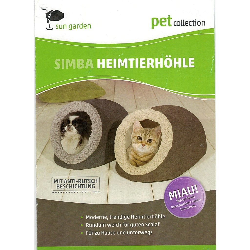 Sun Garden Simba Huisdieren Hol 45X40X32Cm Antraciet/Grijs