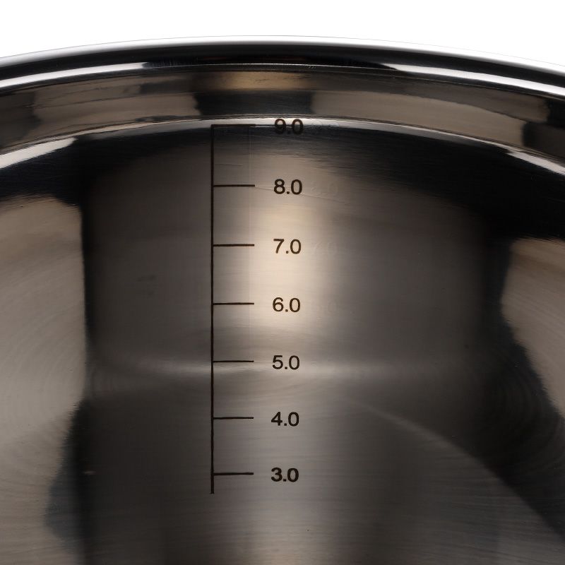 Bergner Midnight Rvs Soeppan Met Deksel - Inductie - 28Cm - 9.5L