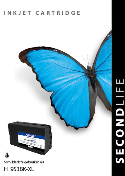 Kangaro Sl-11111491 *Cartridge Secondlife Hp 953 Xl Zwart