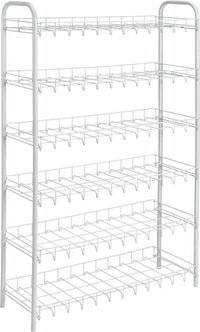 Tomado-Metaltex Tomado Metaltex Shoe 6 Schoenenrek Wit 64X23X104 Cm 6 Verdiepingen