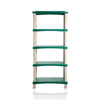 Bama Futuro Opbergsysteem 5 Planken 80X40X174 Cm Groen