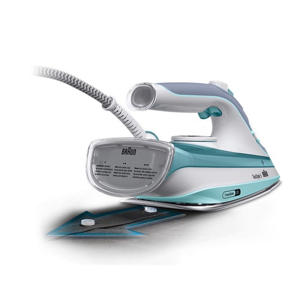 Braun Si5017Gr Texstyle 5 Stoomstrijkijzer Groen/Wit