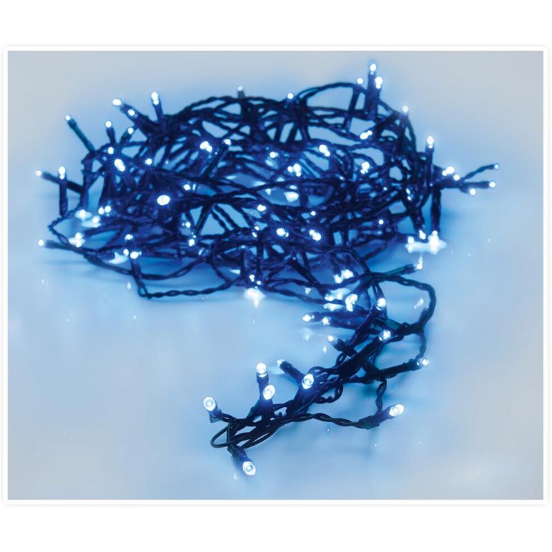 Kerstverlichting 240 Led- 18M - Blauw - Timer - Lichtfuncties - Geheugen - Buiten