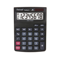Rebell Re-Panther8Bx Calculator Panther 8 Zwart