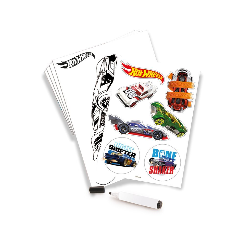 Dolu Hot Wheels Tekenbord Blauw/Oranje