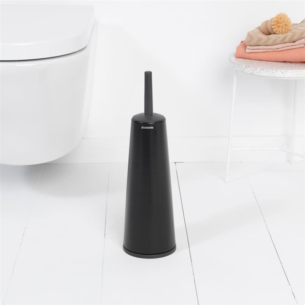 Brabantia Renew Toiletborstel Met Houder Matt Zwart
