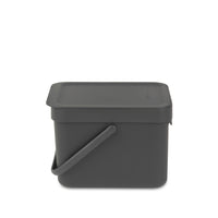 Brabantia Sort And Go Afvalemmer 6L Grijs