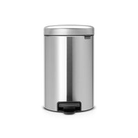 Brabantia Newicon Pedaalemmer 12L Mat Staal