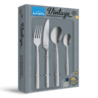 Amefa Vintage Manille Stonewashed Bestekset 16-Delig Rvs