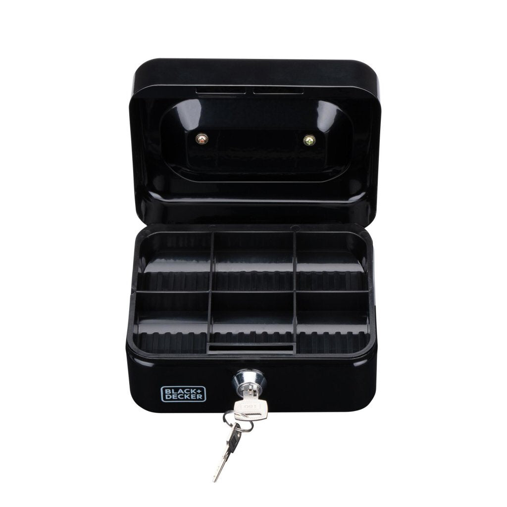 Overige Merken Black+Decker Geldkistje 15X8X11.8 Cm Zwart