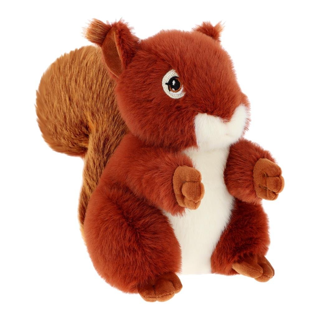 Keeleco Knuffel Rode Eekhoorn 15 Cm
