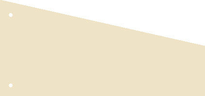 Kangaro 07070-08-Tr Scheidingsstrook 2-Gaats Trapezium 180Gr Rc Beige