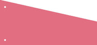 Kangaro 07070-13-Tr Scheidingsstrook 2-Gaats Trapezium 180Gr Rc Roze