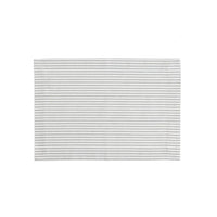 Linen&More Linen&Amp;More Placemat Streep 4 Stuks Lichtgrijs/Katoen
