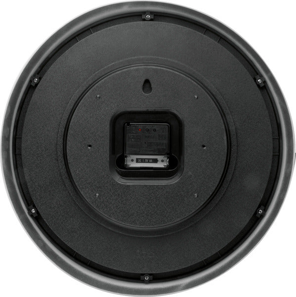 Nextime Nx-7308Wi Wandklok Nxt Diam. 26Cm Kunststof Wit, Witte Wijzerplaat