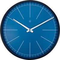 Nextime Nx-7328Bl Wandklok Nxt Ethan Ø 40 Cm Blauw