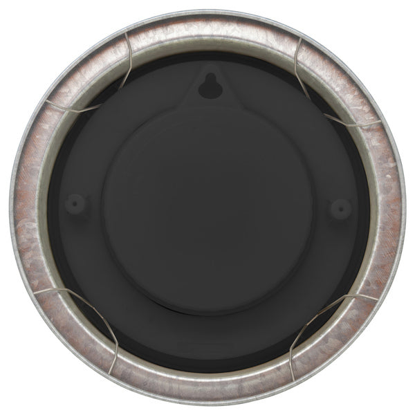 Nextime Ne-4301Ga Buitenwandklok Poppy 22 Cm Metaal/Gegalvaniseerd