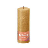 Bolsius Kaars 19X6,8 Cm Honey Rustiek