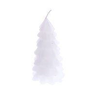 Overige Merken Kerstboom Kaars Wit 6,5X12,5 Cm