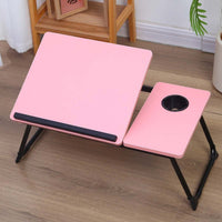 Ceruzo Bedtafel Verstelbaar Roze - Laptoptafel - Ontbijttafel