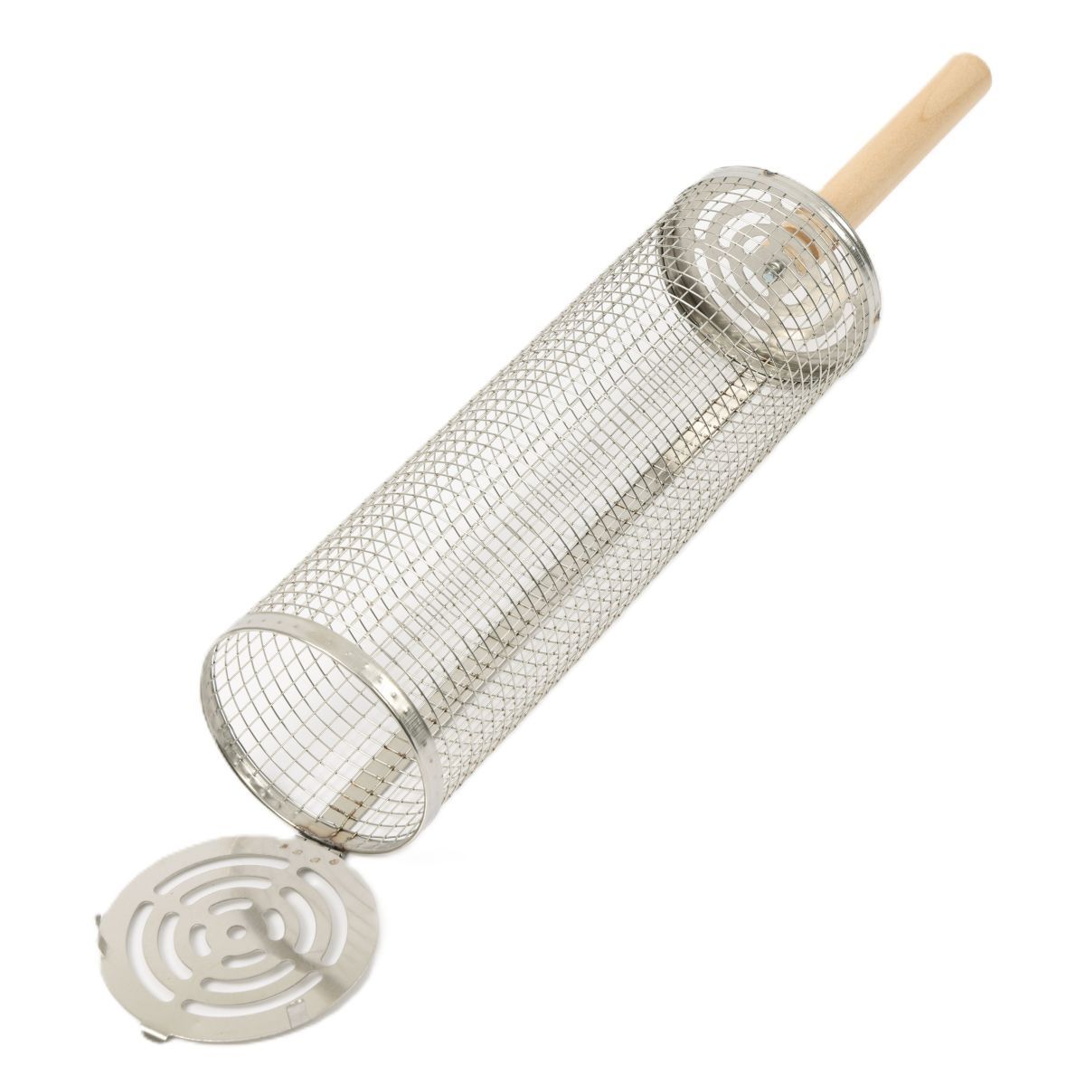 Ceruzo Grillmand - Set Van 2 - Rollend Grillrooster - 30 Cm